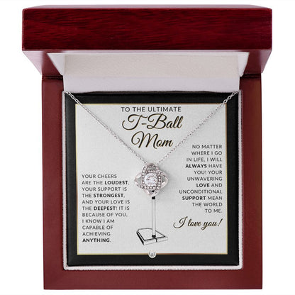 T - Ball Mom Gift - Ultimate Sports Mom Gift Idea - Great For Mother's Day, Christmas, Her Birthday, Or As An End Of Season Gift - Liliana and Liam