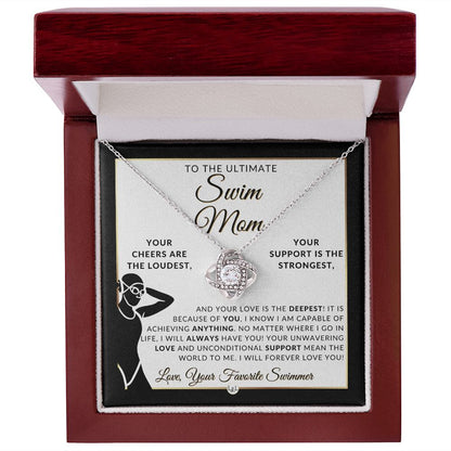 Swim Mom (Female) Gift - Ultimate Sports Mom Gift Idea - Great For Mother's Day, Christmas, Her Birthday, Or As An End Of Season Gift - Liliana and Liam