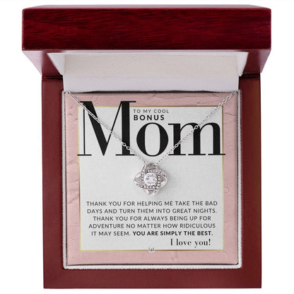 Great Bonus Mom Gift - Present for Stepmom, Bonus Mom, Second Mom, Unbiological Mom, or Other Mom - Great For Mother's Day, Christmas, Her Birthday, Or As An Encouragement Gift - Liliana and Liam