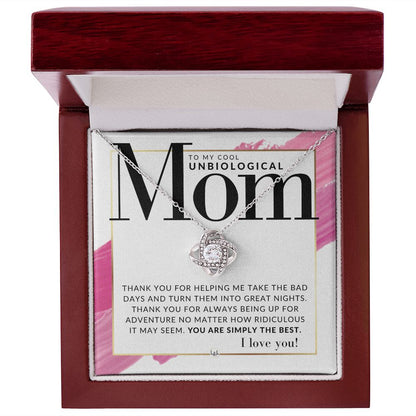 Gift For Your Unbiological Mom - Present for Stepmom, Bonus Mom, Second Mom, Unbiological Mom, or Other Mom - Great For Mother's Day, Christmas, Her Birthday, Or As An Encouragement Gift - Liliana and Liam