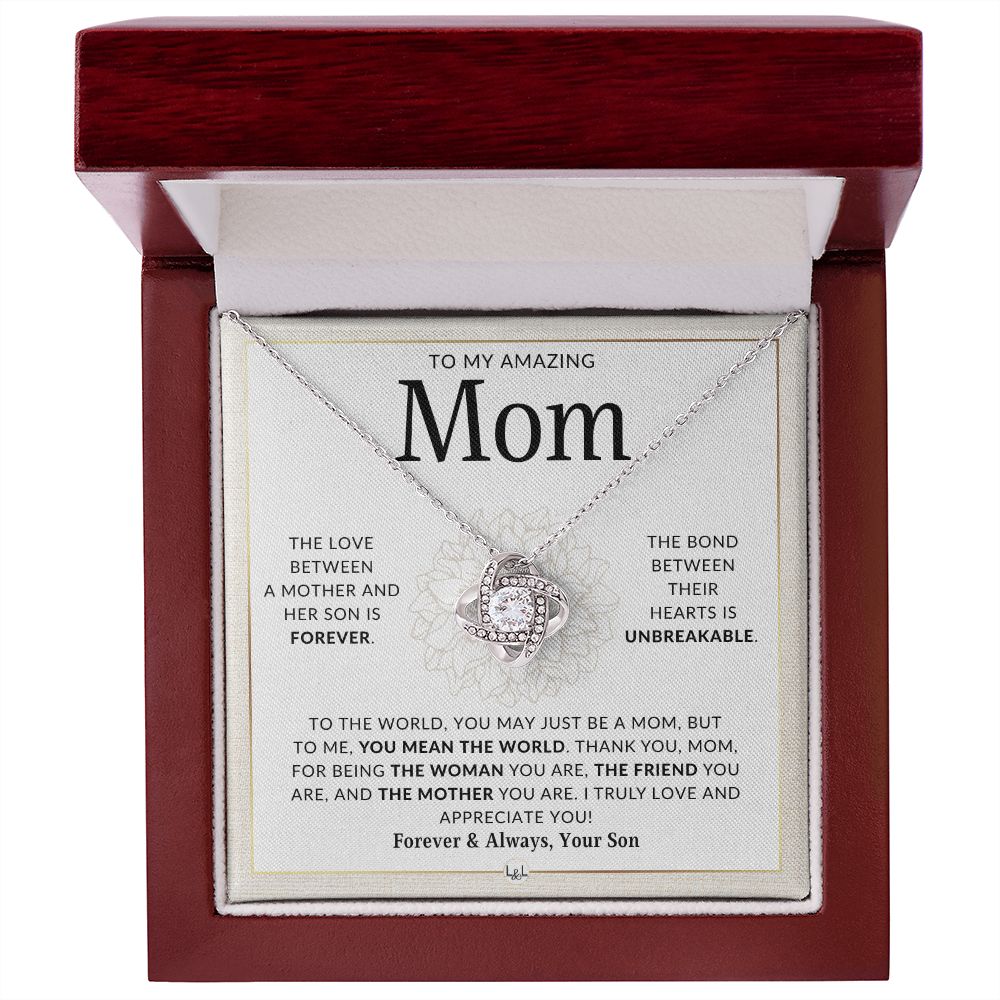 Unbreakable - Gift for Your Mom, From Her Son