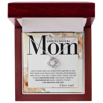 Unbiological Mom Gift - Present for Stepmom, Bonus Mom, Second Mom, Unbiological Mom, or Other Mom - Great For Mother's Day, Christmas, Her Birthday, Or As An Encouragement Gift - Liliana and Liam