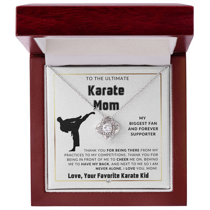Karate Mom Gift - Male Karate Kid - Sports Mom Gift Idea - Great For Mother's Day, Christmas, Her Birthday, Or As An End Of Season Gift - Liliana and Liam