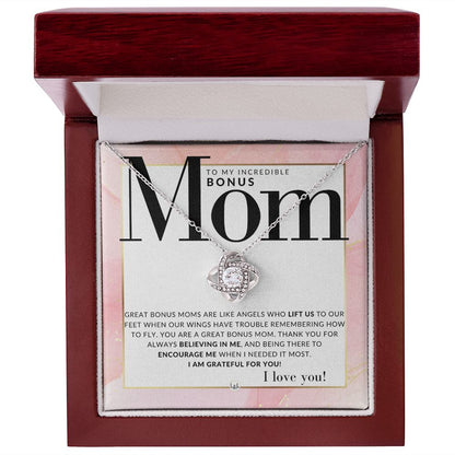 Bonus Mom Gift - Present for Stepmom, Bonus Mom, Second Mom, Unbiological Mom, or Other Mom - Great For Mother's Day, Christmas, Her Birthday, Or As An Encouragement Gift - Liliana and Liam