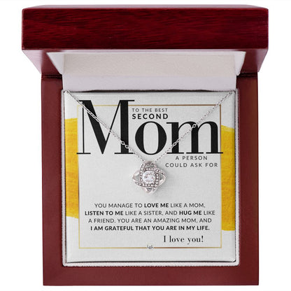 The Best Second Mom Gift - Present for Stepmom, Bonus Mom, Second Mom, Unbiological Mom, or Other Mom - Great For Mother's Day, Christmas, Her Birthday, Or As An Encouragement Gift - Liliana and Liam