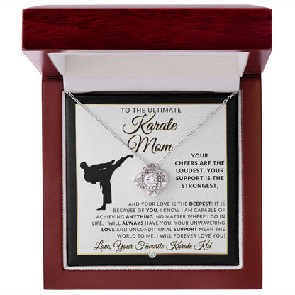Karate Mom (male) Gift - Ultimate Sports Mom Gift Idea - Great For Mother's Day, Christmas, Her Birthday, Or As An End Of Season Gift