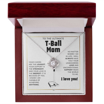 T - Ball Mom Gift - Sports Mom Gift Idea - Great For Mother's Day, Christmas, Her Birthday, Or As An End Of Season Gift - Liliana and Liam