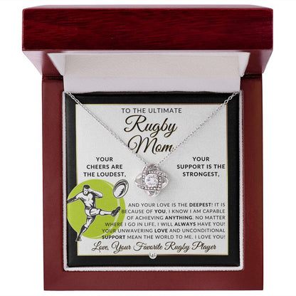 Rugby Mom Gift - Ultimate Sports Mom Gift Idea - Great For Mother's Day, Christmas, Her Birthday, Or As An End Of Season Gift - Liliana and Liam