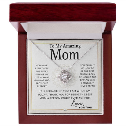 Gift for Mom, From Son - Every Step - Liliana and Liam