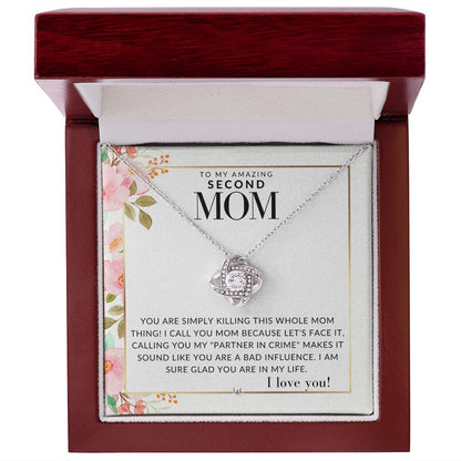 Second Mom Gift - Your Killing it! - Present for Stepmom, Bonus Mom, Second Mom, Unbiological Mom, or Other Mom - Great For Mother's Day, Christmas, Her Birthday, Or As An Encouragement Gift - Liliana and Liam
