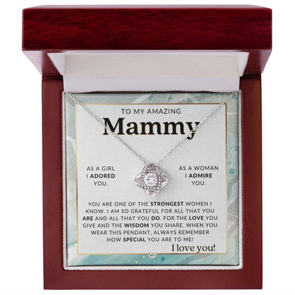 Mammy Gift From Granddaughter - Sentimental Gift Idea - Great For Mother's Day, Christmas, Her Birthday, Or As An Encouragement Gift - Liliana and Liam