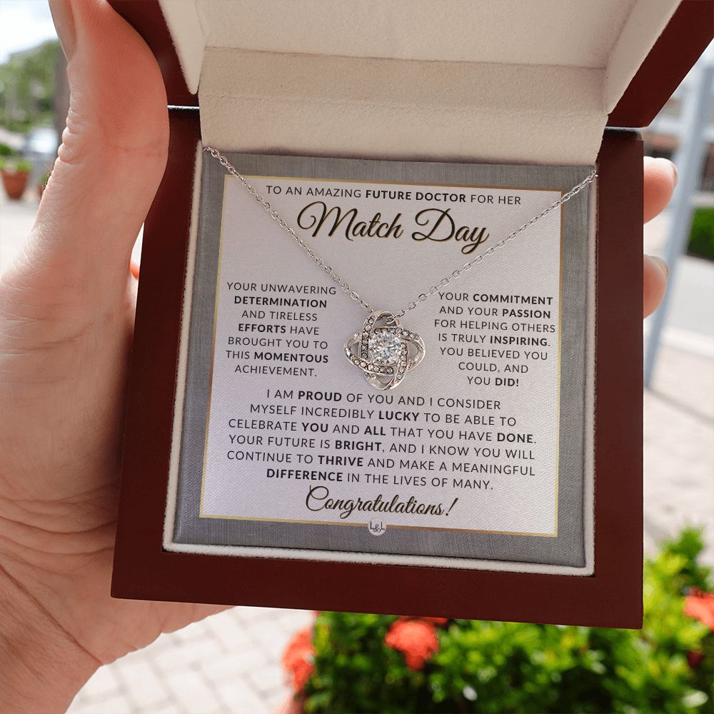 2024 Match Day - Celebrate the Journey: Match Day Necklace for Medical Students, Medical Student Graduation, Resident Doctors Gift, Residency Match Day Gift, Happy Match Day 2024