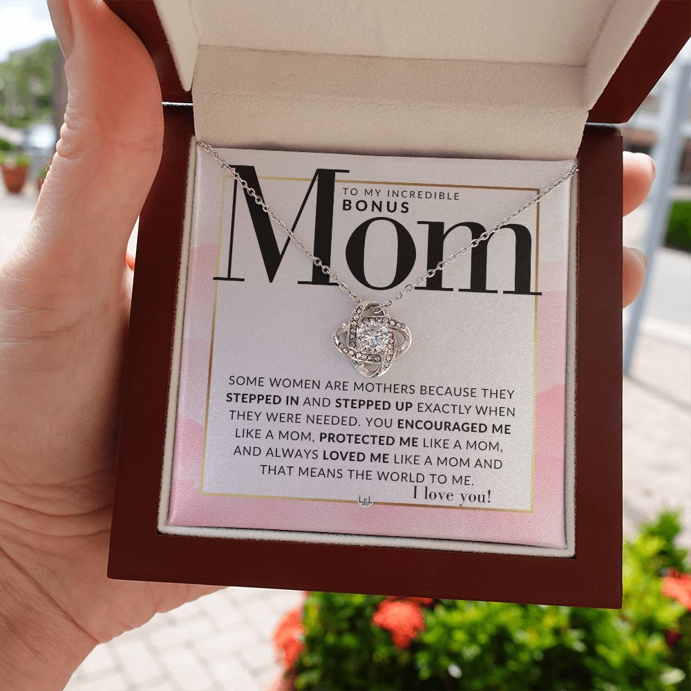 Incredible Bonus Mom Gift - Present for Stepmom, Bonus Mom, Second Mom, Unbiological Mom, or Other Mom - Great For Mother's Day, Christmas, Her Birthday, Or As An Encouragement Gift