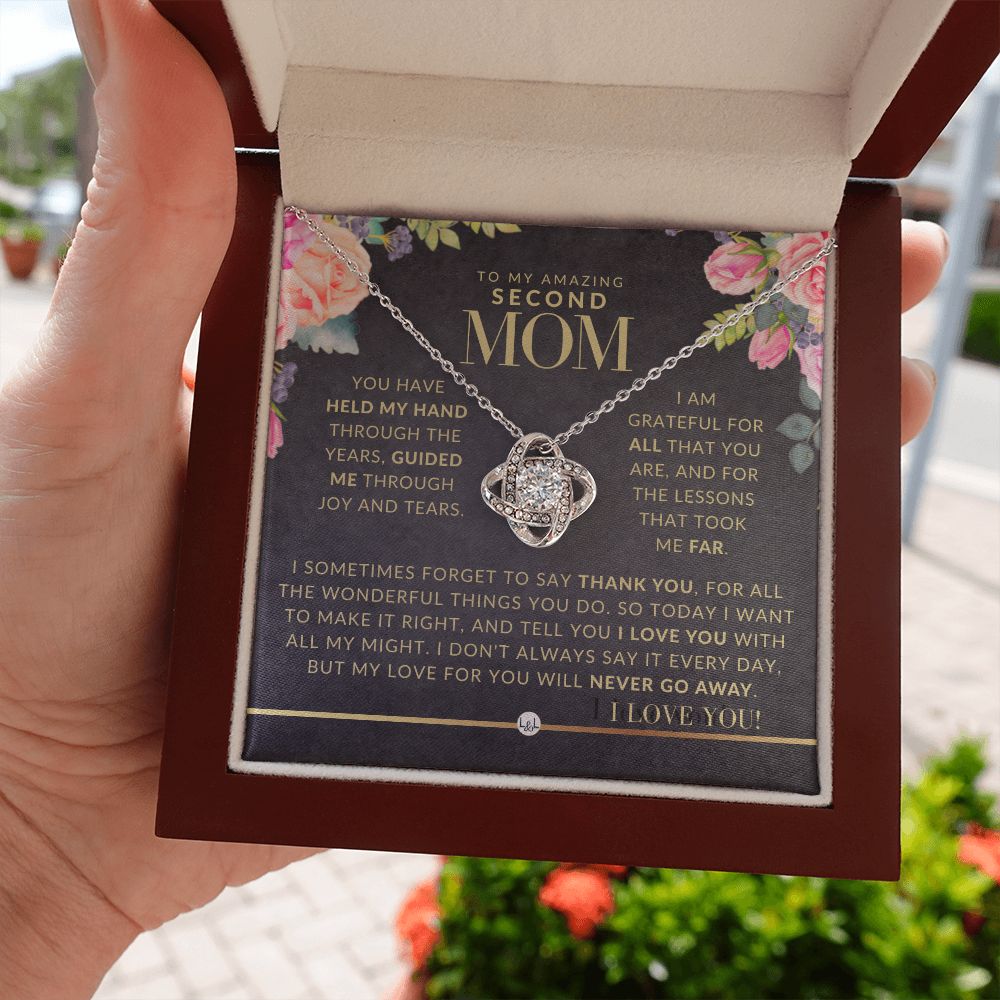 A Second Mom Gift - Present for Stepmom, Bonus Mom, Second Mom, Unbiological Mom, or Other Mom - Great For Mother's Day, Christmas, Her Birthday, Or As An Encouragement Gift