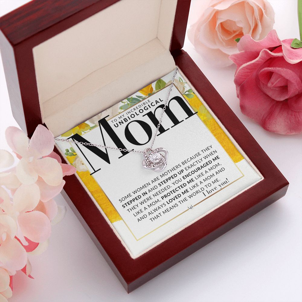 Incredible Unbiological Mom Gift - Present for Stepmom, Bonus Mom, Second Mom, Unbiological Mom, or Other Mom - Great For Mother's Day, Christmas, Her Birthday, Or As An Encouragement Gift