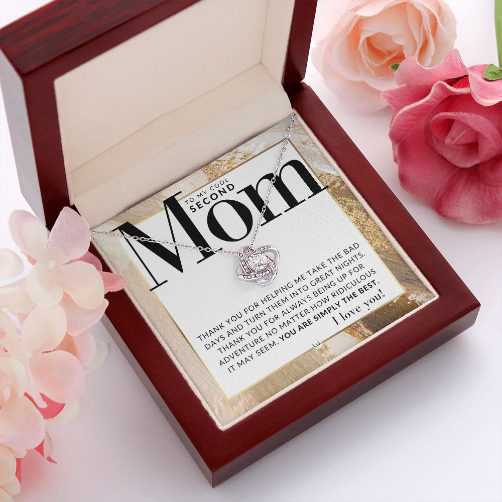 Gift For Second Mom - Present for Stepmom, Bonus Mom, Second Mom, Unbiological Mom, or Other Mom - Great For Mother's Day, Christmas, Her Birthday, Or As An Encouragement Gift