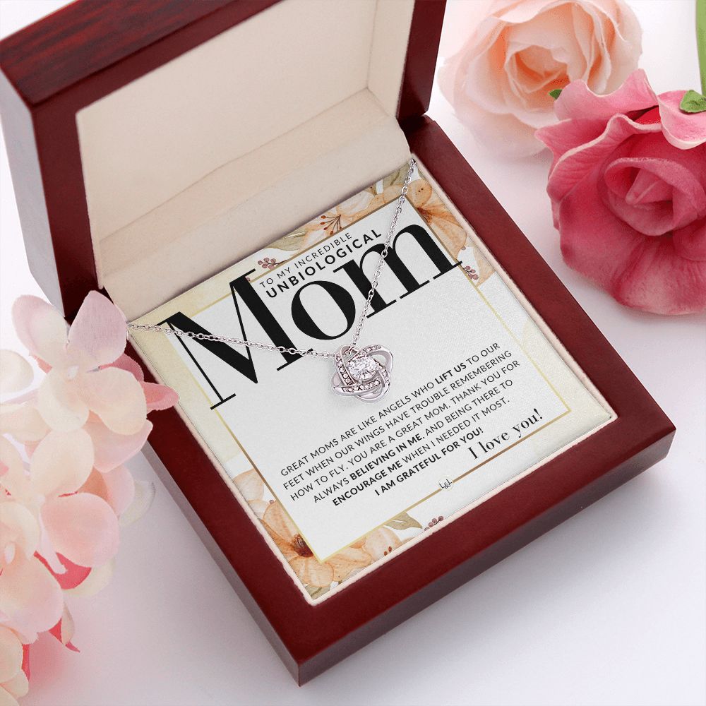 Unbiological Mom Gift - Present for Stepmom, Bonus Mom, Second Mom, Unbiological Mom, or Other Mom - Great For Mother's Day, Christmas, Her Birthday, Or As An Encouragement Gift