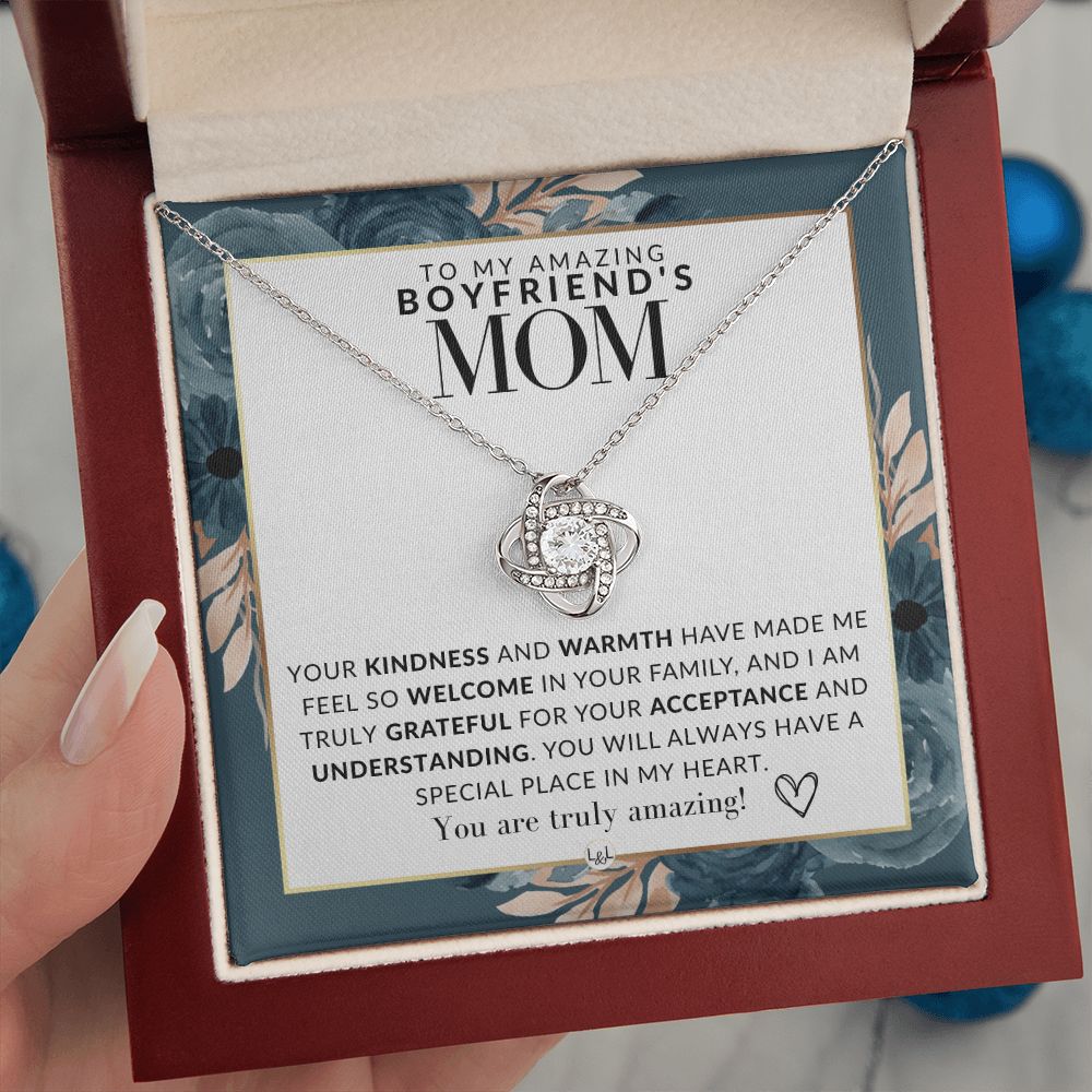 Boyfriend's Mom Gift - Your Kindness and Warmth - Great For Mother's Day, Christmas, Her Birthday, Or As An Encouragement Gift