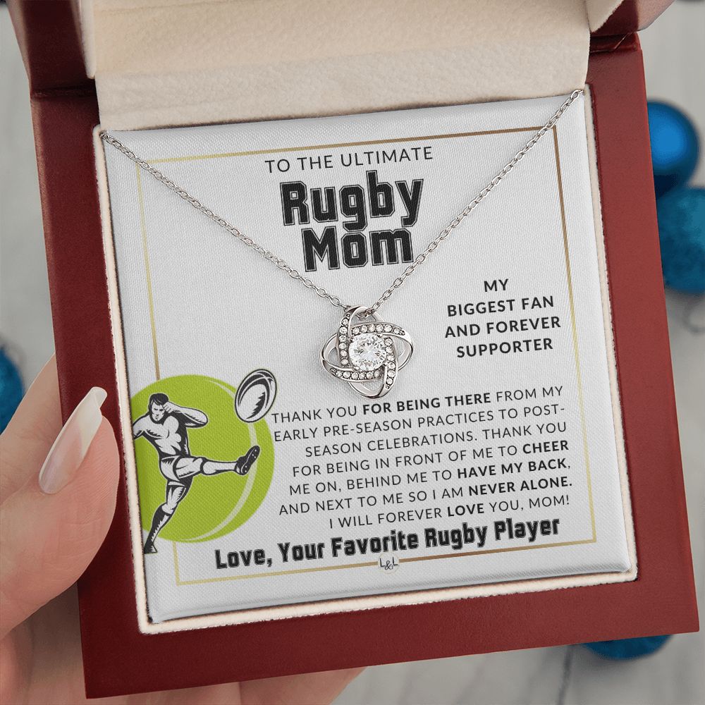 Rugby Mom Gift - Sports Mom Gift Idea - Great For Mother's Day, Christmas, Her Birthday, Or As An End Of Season Gift