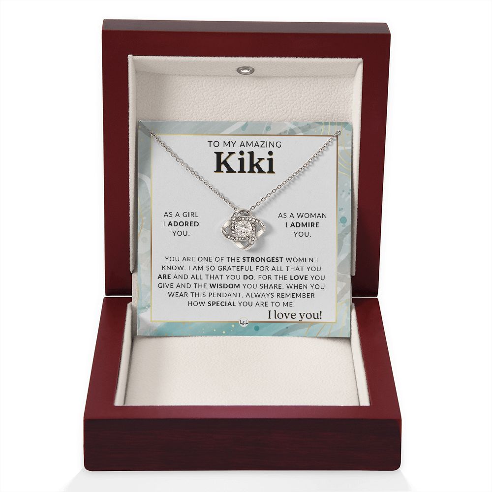 Kiki Gift From Granddaughter - Sentimental Gift Idea - Great For Mother's Day, Christmas, Her Birthday, Or As An Encouragement Gift