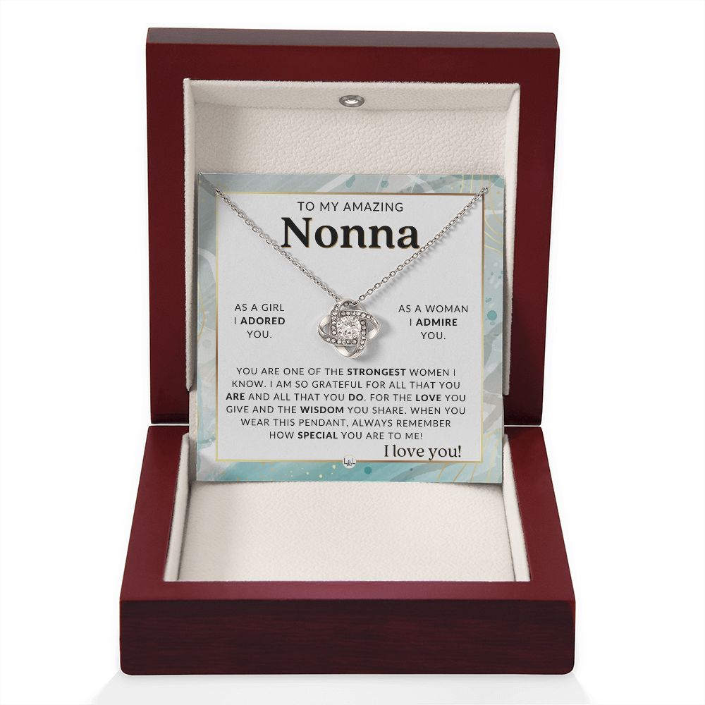 Nonna Gift From Granddaughter - Sentimental Gift Idea - Great For Mother's Day, Christmas, Her Birthday, Or As An Encouragement Gift