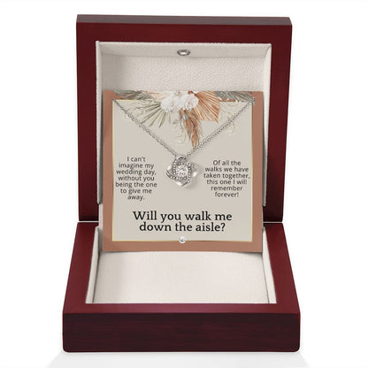 Will You Walk Me Down The Aisle_ Give Me Away Proposal From The Bride - Of All The Walks Taken , Terracotta, Rust And Gold Wedding Theme - Liliana and Liam