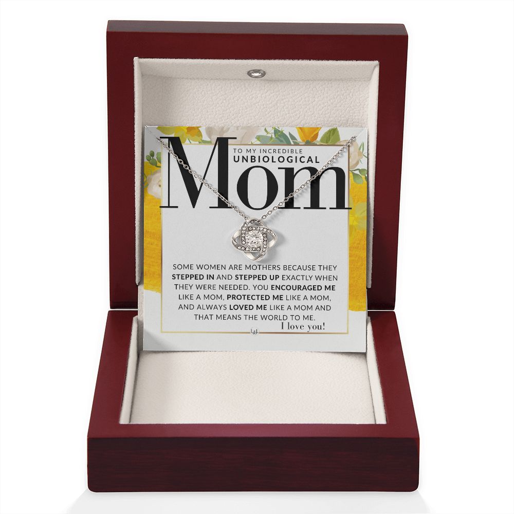 Incredible Unbiological Mom Gift - Present for Stepmom, Bonus Mom, Second Mom, Unbiological Mom, or Other Mom - Great For Mother's Day, Christmas, Her Birthday, Or As An Encouragement Gift