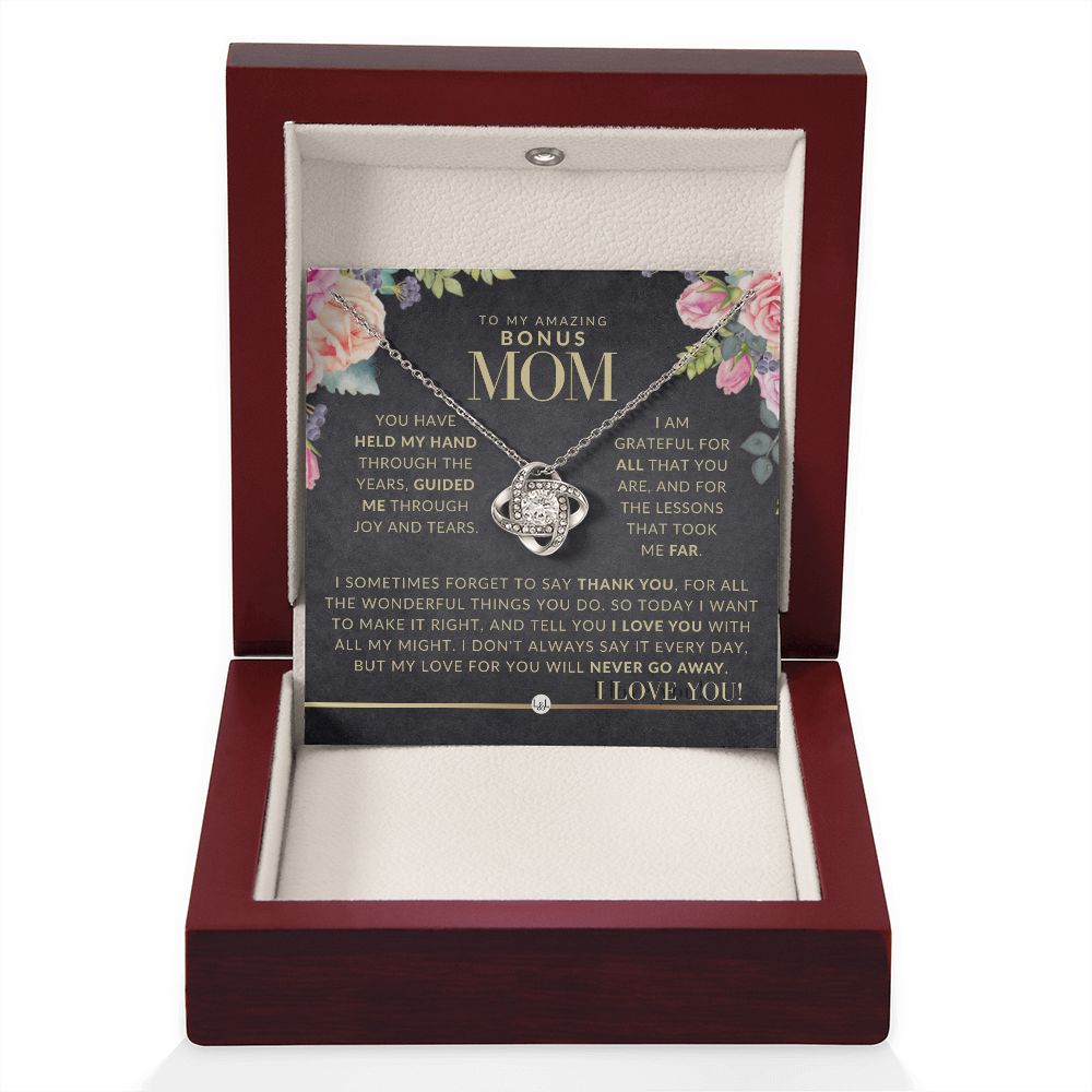 A Bonus Mom Gift - Present for Stepmom, Bonus Mom, Second Mom, Unbiological Mom, or Other Mom - Great For Mother's Day, Christmas, Her Birthday, Or As An Encouragement Gift