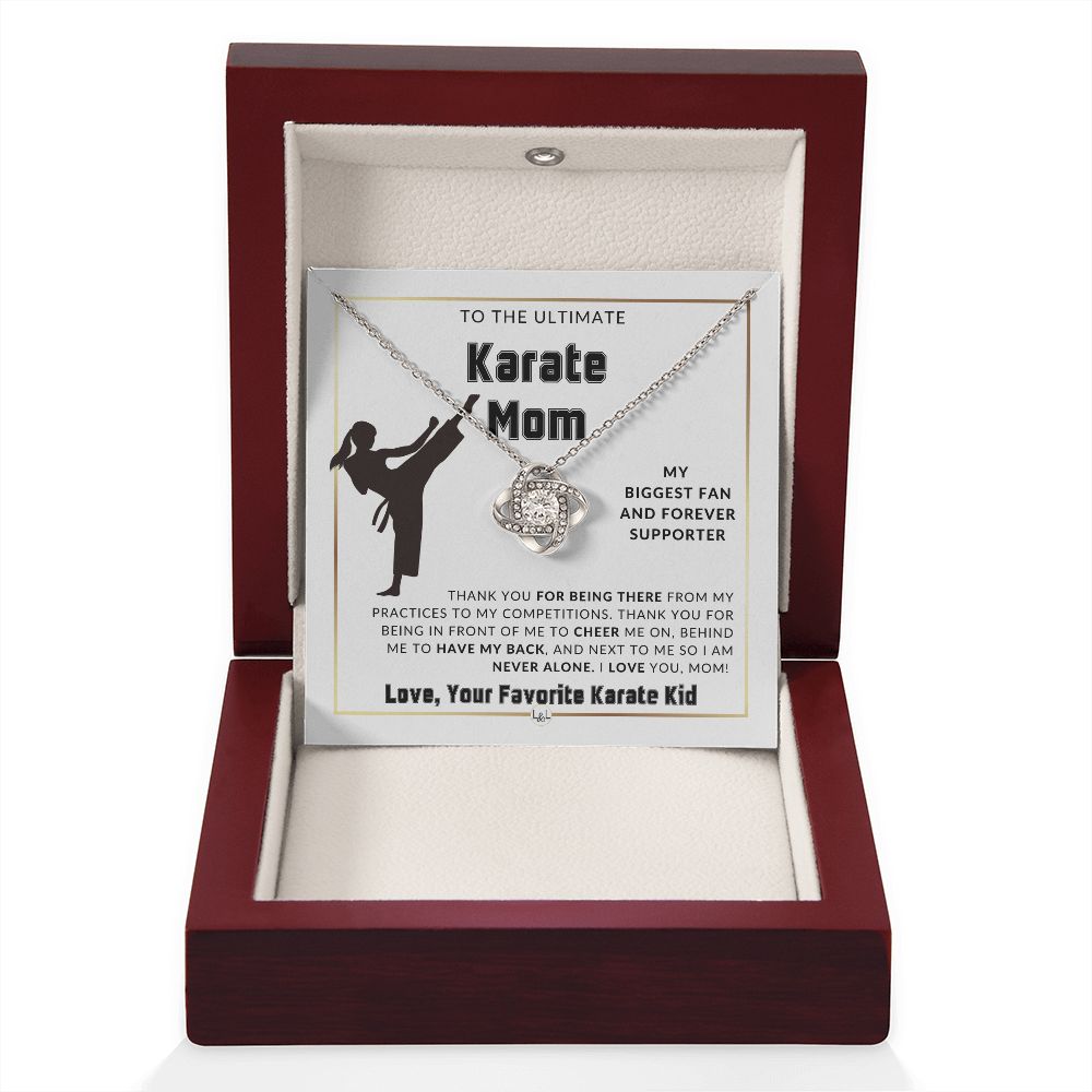 Karate Mom Gift - Female Karate Kid - Sports Mom Gift Idea - Great For Mother's Day, Christmas, Her Birthday, Or As An End Of Season Gift