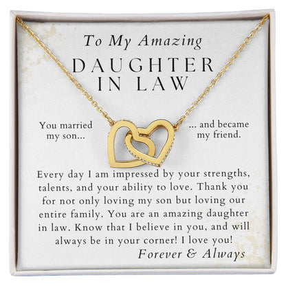 Always In Your Corner - Gift for Daughter in Law - From Mother in Law or Father in Law - Christmas Gifts, Wedding Present, Anniversary Gift