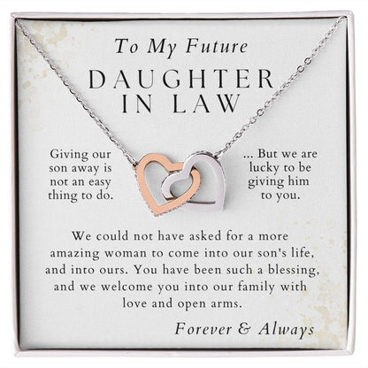 Welcome - Gift for Future Daughter in Law - From Mother in Law or Father in Law - Christmas Gifts, Wedding Present, Anniversary Gift