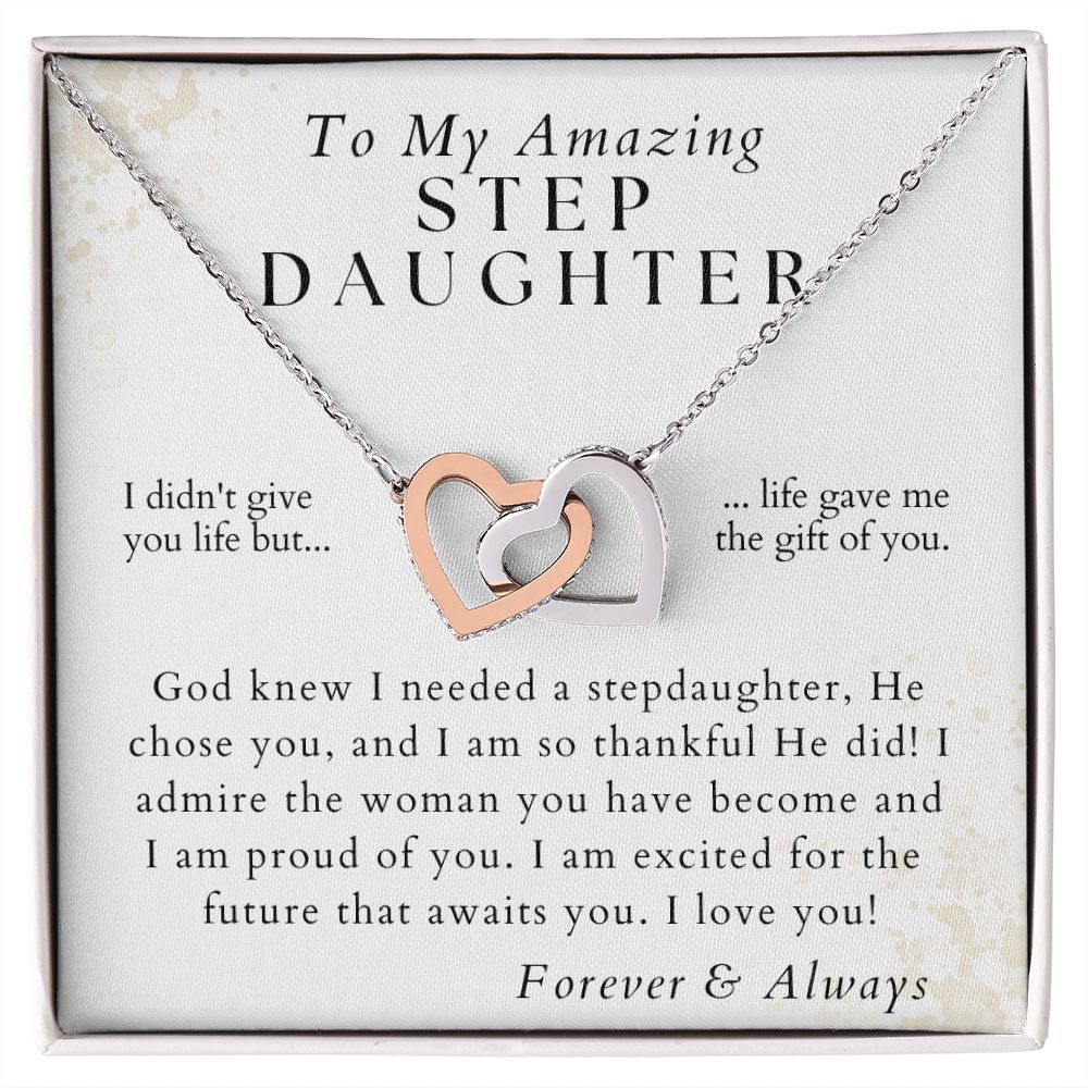 The Future That Awaits - To My Amazing Stepdaughter - From Stepmom or Stepdad - Christmas Gifts, Birthday Present, Valentine's Day, Graduation