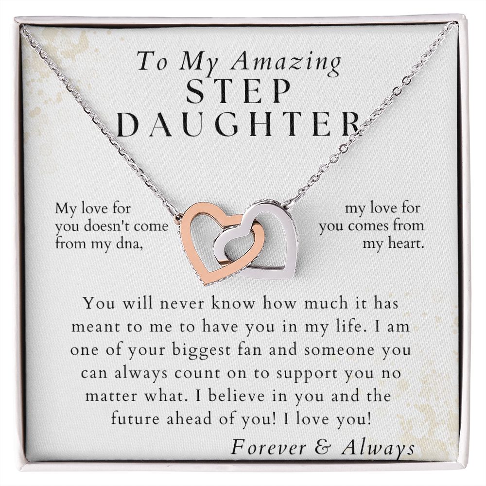 Your Biggest Fan - To My Amazing Stepdaughter - From Stepmom or Stepdad - Christmas Gifts, Birthday Present, Valentine's Day, Graduation