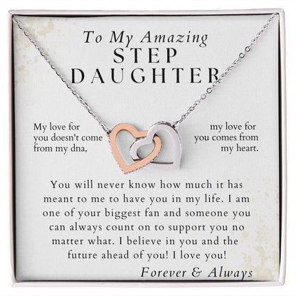 Your Biggest Fan - To My Amazing Stepdaughter - From Stepmom or Stepdad - Christmas Gifts, Birthday Present, Valentine's Day, Graduation