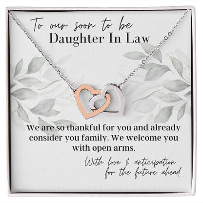 Already Family - Future Daughter In Law Gift From Mother In Law - Mother to Daughter Necklace - Christmas Gifts, Birthday Present, Graduation Gift, Valentine's Day