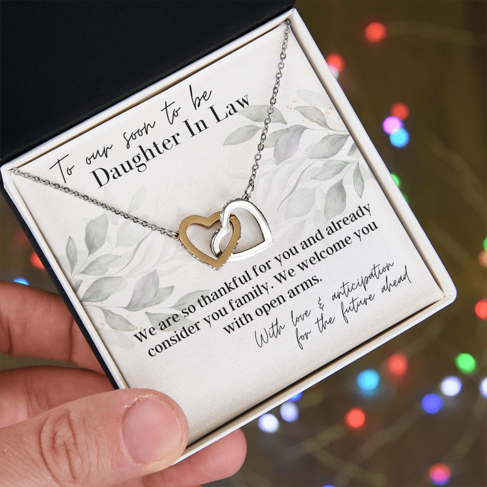 Already Family - Future Daughter In Law Gift From Mother In Law - Mother to Daughter Necklace - Christmas Gifts, Birthday Present, Graduation Gift, Valentine's Day