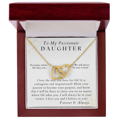 I Love Your Zeal - To My Passionate Daughter - From Mom, Dad, Parents - Christmas Gifts, Birthday Present, Valentines, Graduation