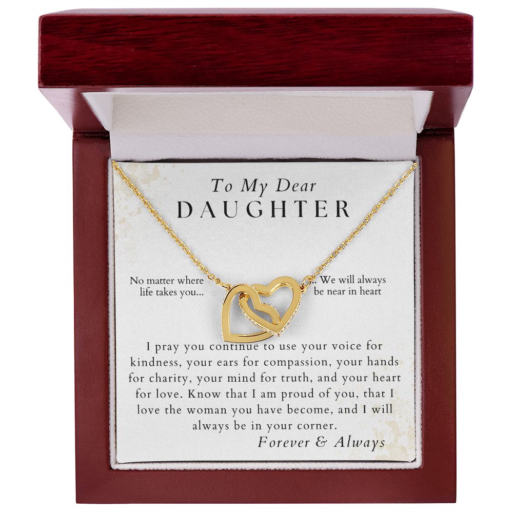 I Love The Woman You've Become - To My Dear Daughter - From Mom, Dad, Parents - Christmas Gifts, Birthday Present, Valentines, Graduation