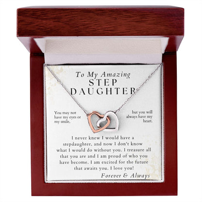 I Am Proud Of You - To My Amazing Stepdaughter - From Stepmom or Stepdad - Christmas Gifts, Birthday Present, Valentine's Day, Graduation