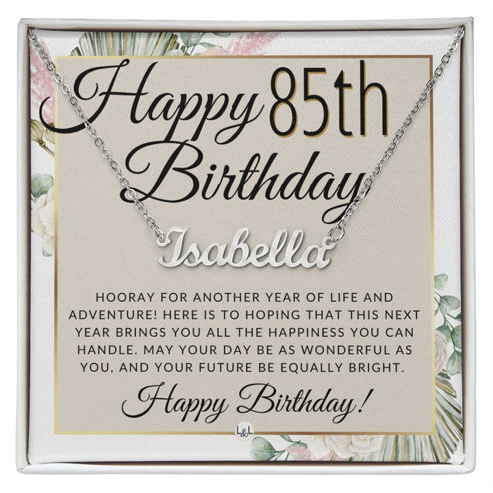 Amazon.com: 85th Birthday Gifts for Women or Men - Happy 85th Birthday  Decorations - Unique 85 Year Old Birthday Party - Funny Ideas for Dad or  Mom Birthday Gifts - Back in