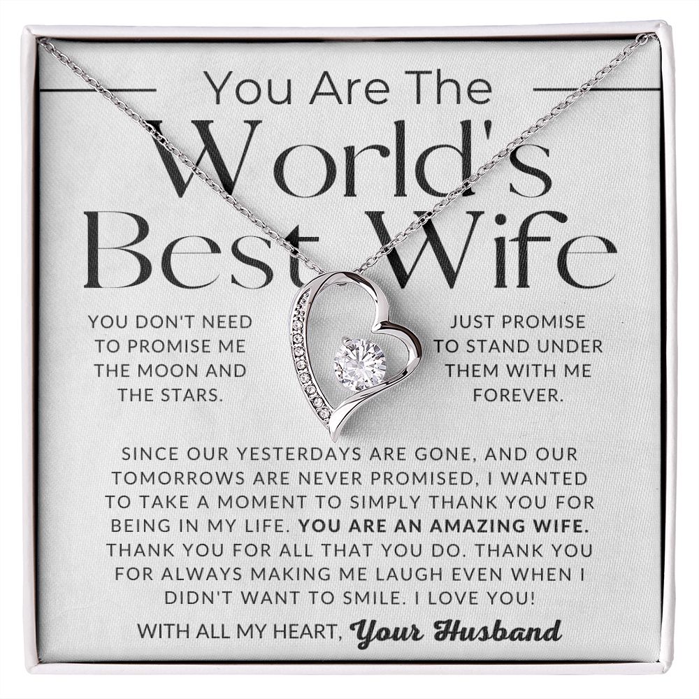 World’s Best Wife - Gift For My Wife - Thoughtful Christmas Gifts