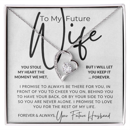 My Future Wife - You Stole My Heart - Gift For My Future Wife, My Fiancée - Bride Gift from Groom on Wedding Day - Romantic Christmas Gifts For Her, Valentine's Day, Birthday Present