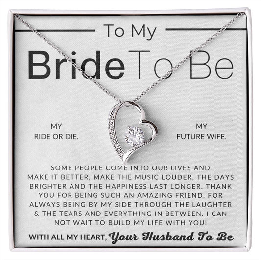 My Bride, More Than My Future Wife - Gift for My Future Wife, My Fiancée - Bride Gift from Groom on Wedding Day - Romantic Christmas Gifts for Her