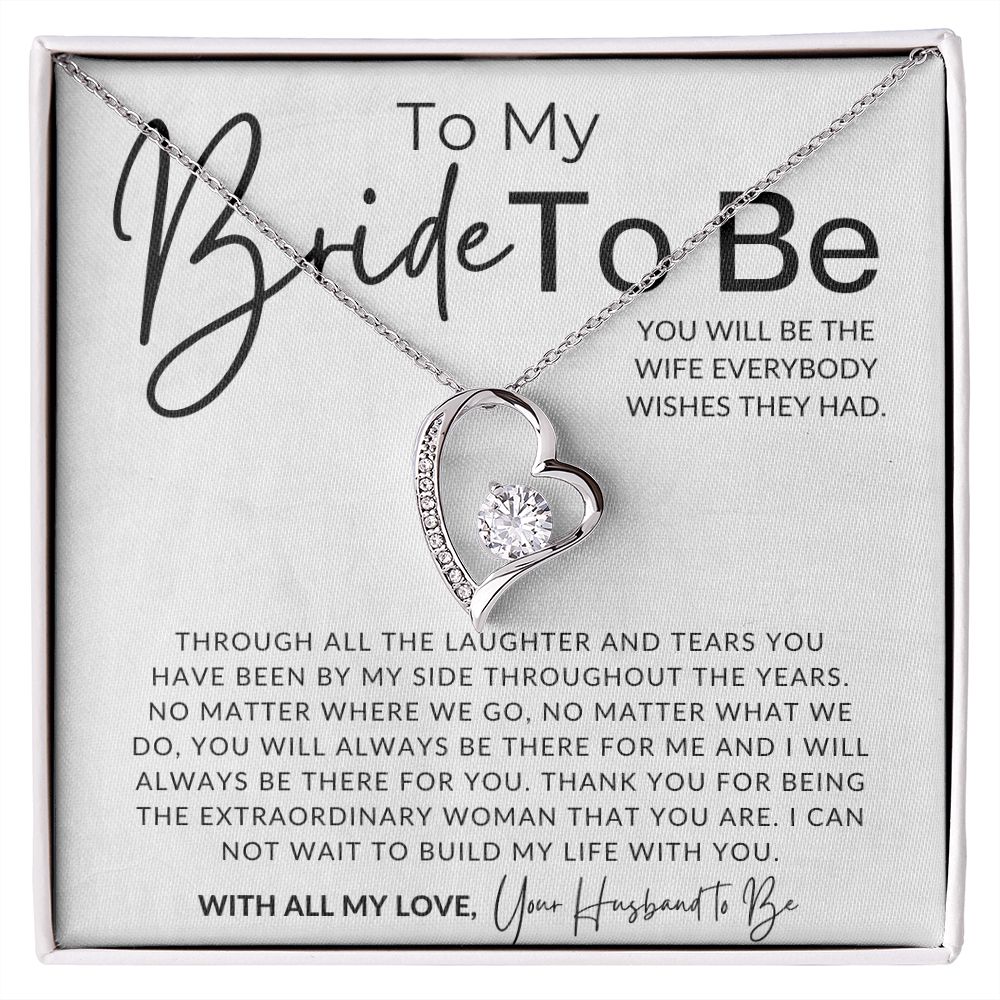 My Bride to Be, With All My Love - Gift For My Future Wife, My Fiancée - Bride Gift from Groom on Wedding Day - Romantic Christmas Gifts For Her, Valentine's Day, Birthday Present