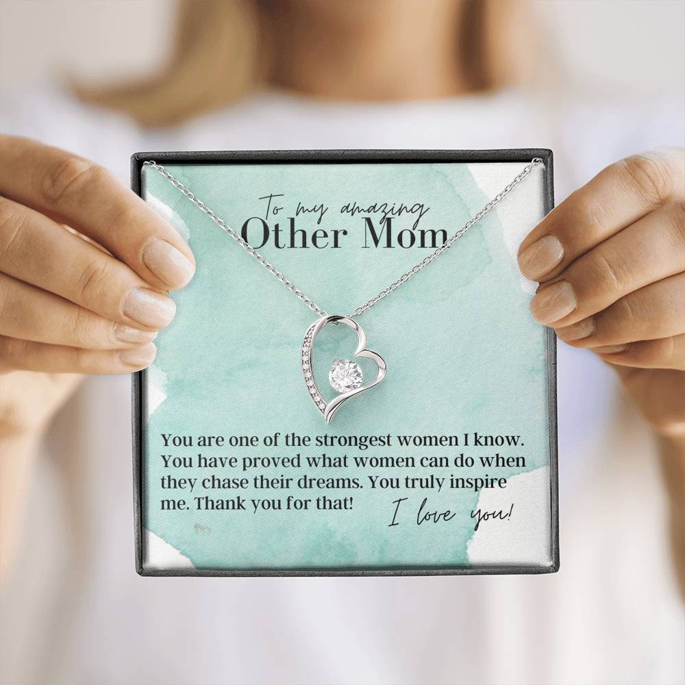 To My Amazing Other Mom - Forever Love - Pendant Necklace