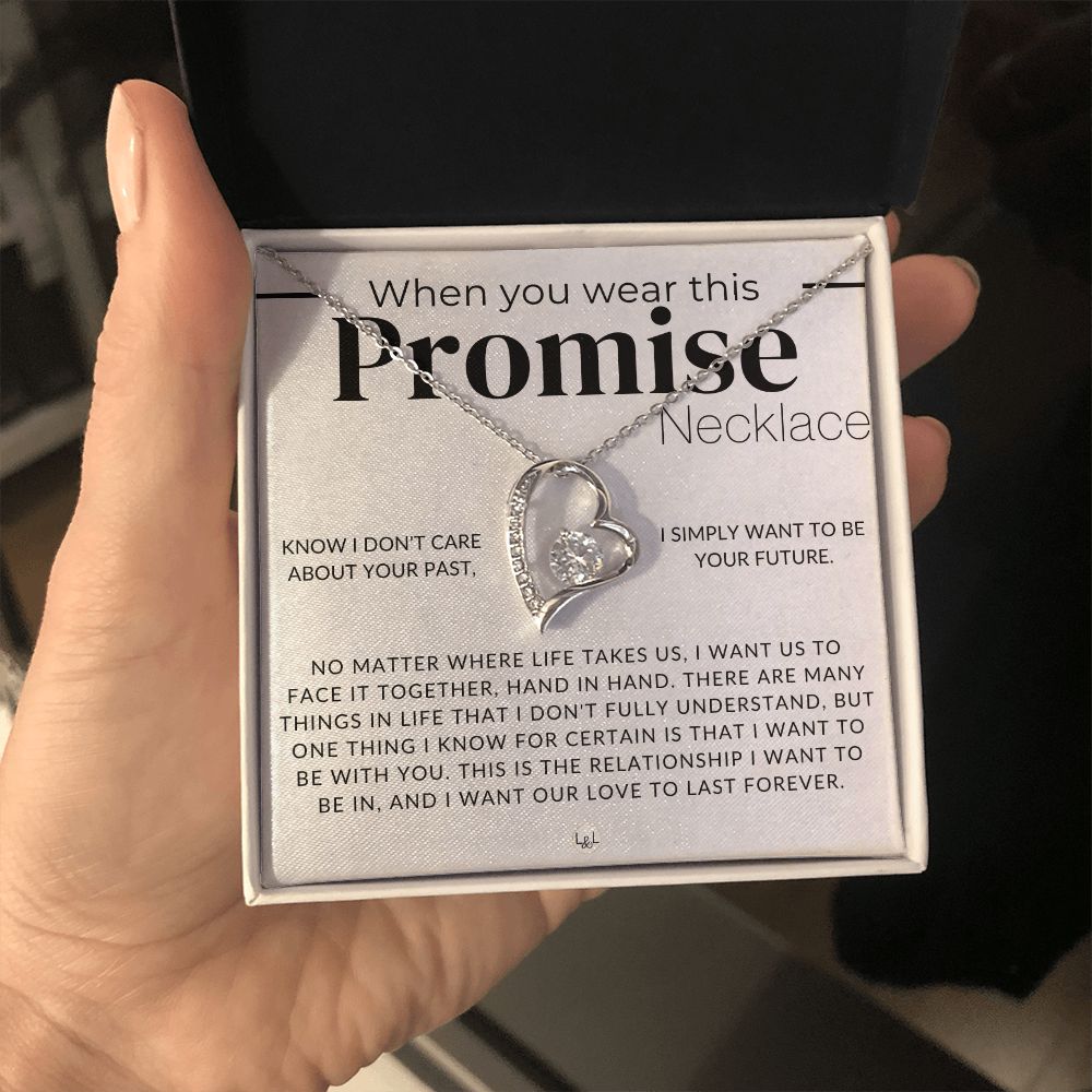 My Promise To You - Thinking of You - Sentimental and Romantic Gift for Her - Promise Necklace - Christmas, Valentine's, Birthday or Anniversary Gifts