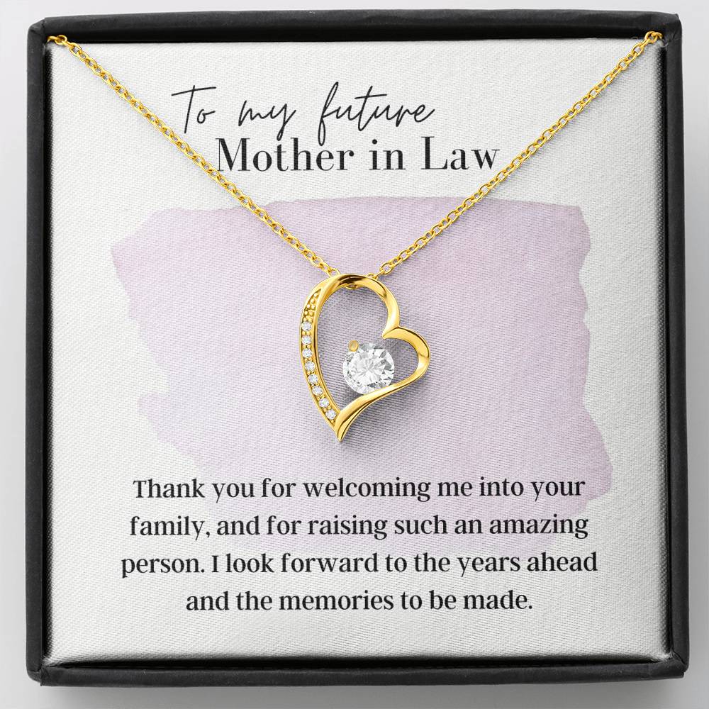 To My Future Mother In Law - Forever Love - Pendant Necklace