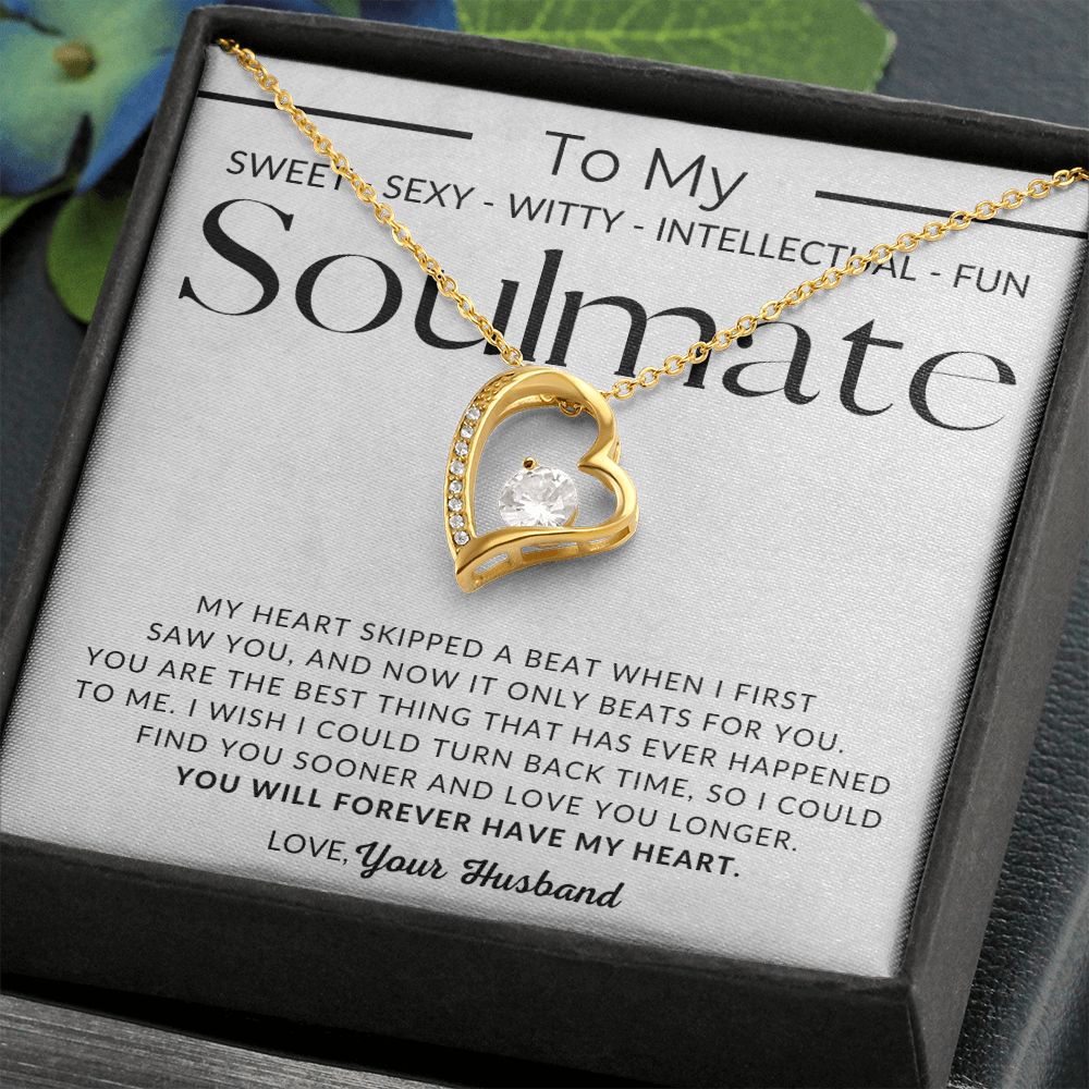 Soulmate, Forever - Gift For My Wife - Thoughtful Christmas Gifts For Her, Valentine's Day, Birthday Present, Wedding Anniversary