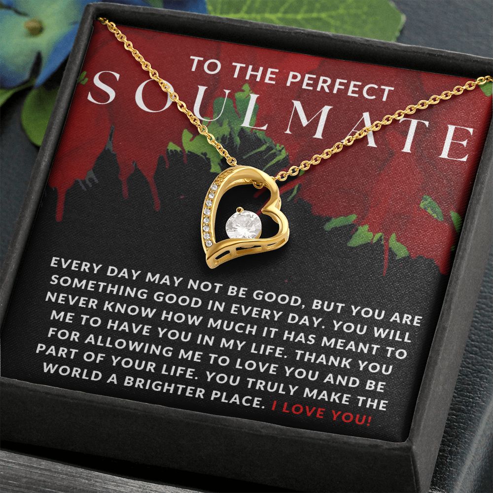 You Are The Good - Soulmate Necklace - Gift For My Girlfriend, My Fiancée, My Wife - Christmas Gifts For Her, Valentine's Day Surprise, Birthday Present