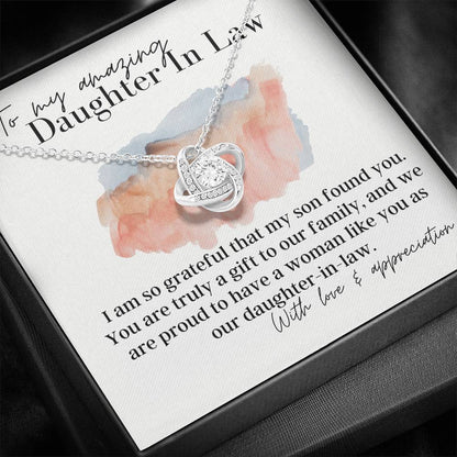 To My Amazing Daughter In Law - Pendant Necklace